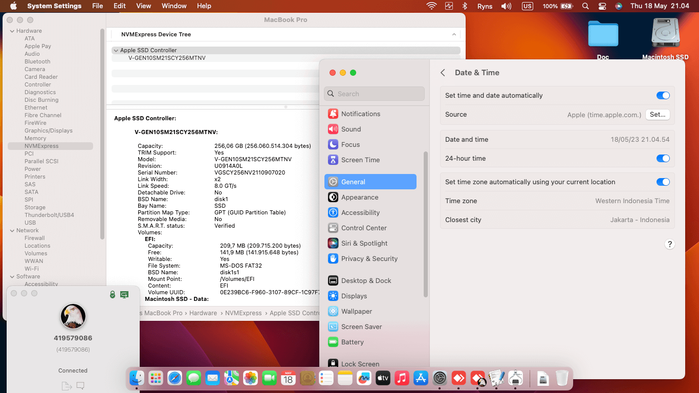 Acer Aspire E5 476G 56VN [KabyLake R   Intel UHD 620 + I2C]   OpenCore 1
